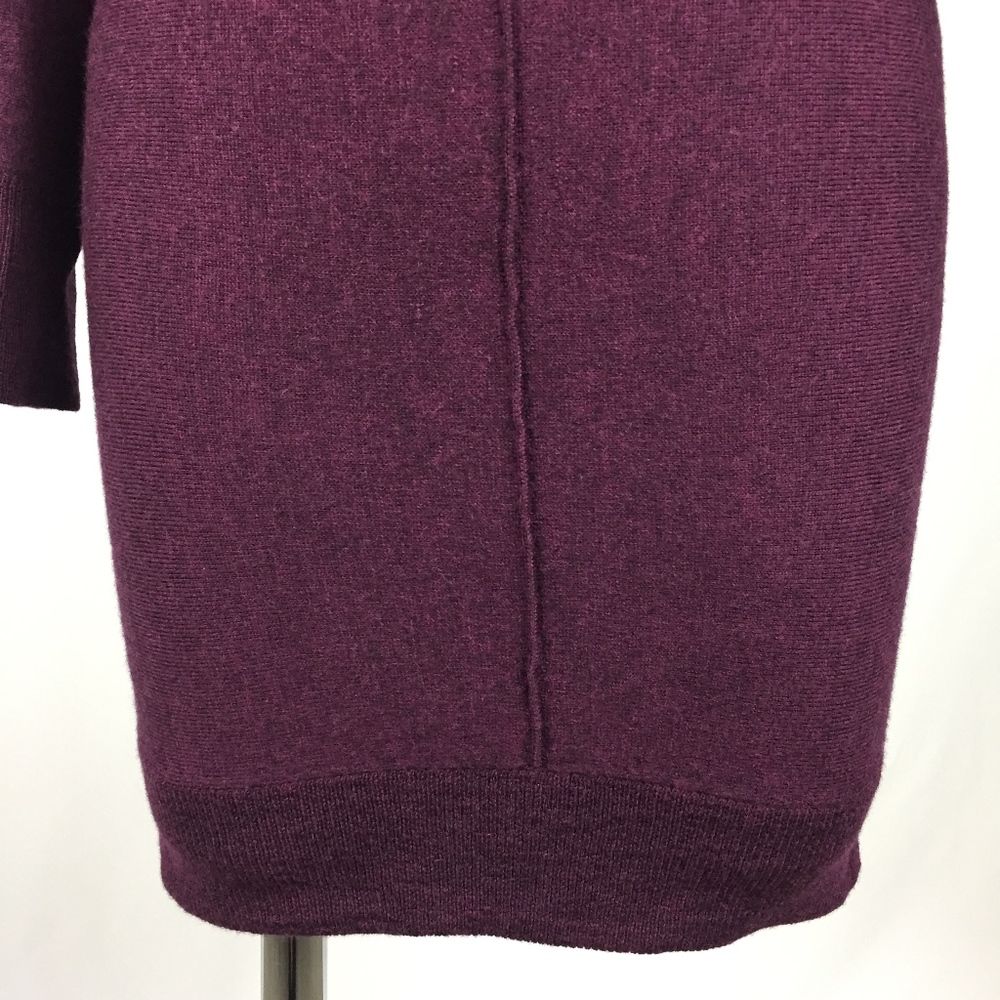 🚫SOLD🚫Tahari Cowl Neck Merino Wool Tunic Sweater - Picture 4 of 8